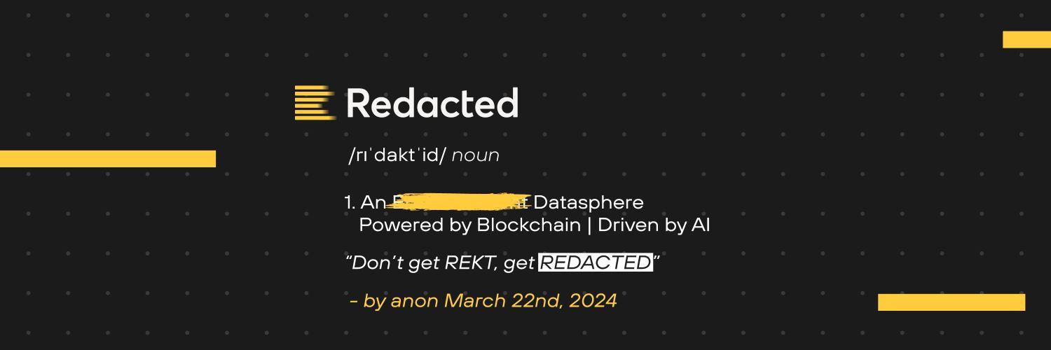 Redacted x Bitget cover